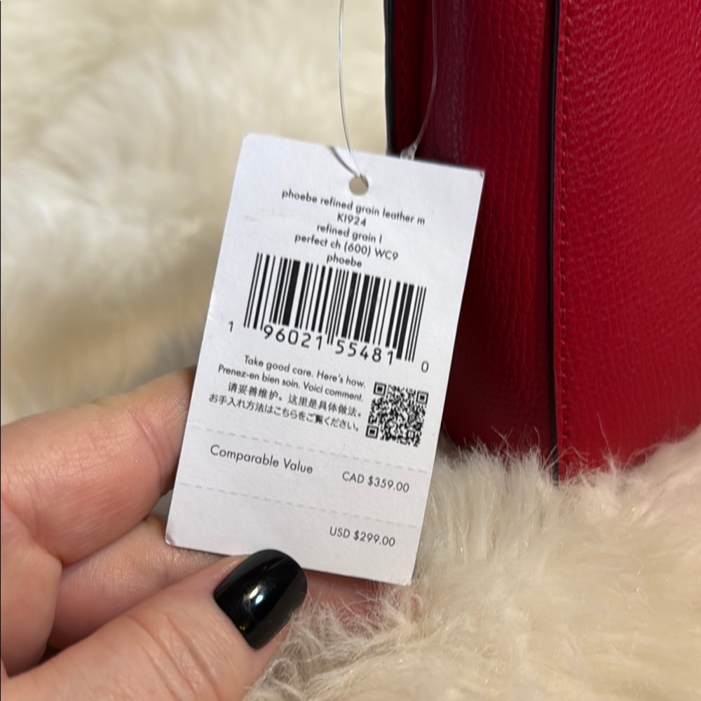 Kate Spade Red Mini Bag with Sleek Design - Picture 2 of 15
